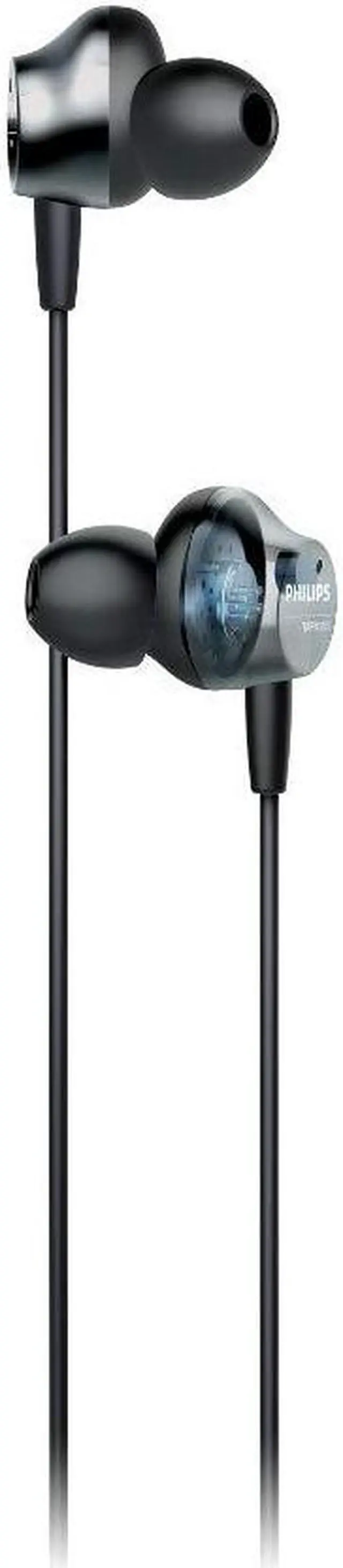 Alt view image 4 of 5 - Philips Wireless Neckband Headphones PN505 with Active Noise Canceling, Voice Assistance, Up to 14hours Play time, Hi-Res Audio (TAPN505BK), Black