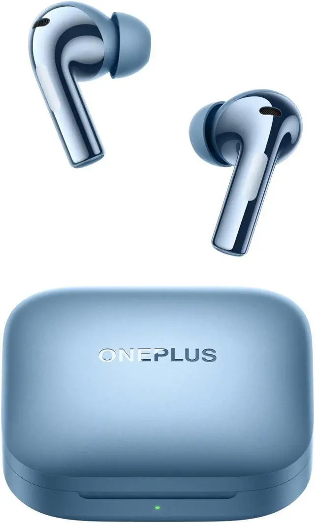 Alt view image 2 of 5 - OnePlus Buds 3, Splendid Blue, Deep Bass, ANC, Immersive Sound, Up to 44 Hour Playtime with Charging case, Bluetooth 5.3