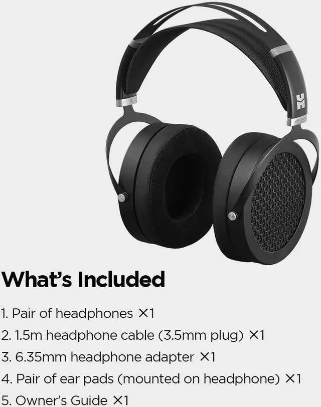 Alt view image 5 of 5 - HIFIMAN SUNDARA Over-Ear Full-Size Planar Magnetic HiFi Stereo Wired Headphones for Studio&Audiophiles (Black)