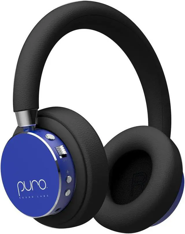 Main image of Puro Sound Labs BT2200 Plus Volume Limited Kids Bluetooth Headphones (Blue)