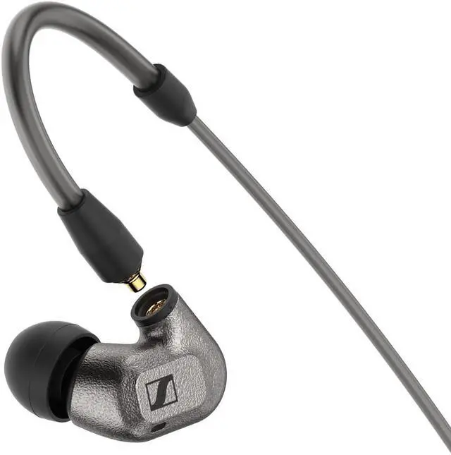 Alt view image 2 of 5 - Sennheiser IE 600 in-Ear Audiophile Headphones - TrueResponse Transducers for exquisitely Neutral Sound, Detachable Cable with Flexible Ear Hooks, Includes Balanced Cable, 2-Year Warranty