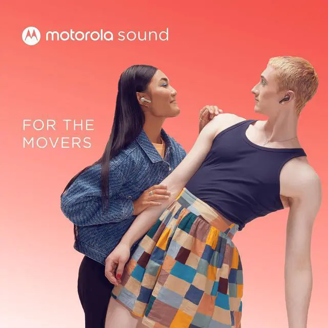 Alt view image 5 of 5 - Motorola Moto Buds 065 - True Wireless, Ear Buds, Noise Isolation and 17 Hours Playtime, Touch Control on Both Earbuds, IPX4 Water Resistant, ENC mic for Clear Voice Calls. (Moonless Night)