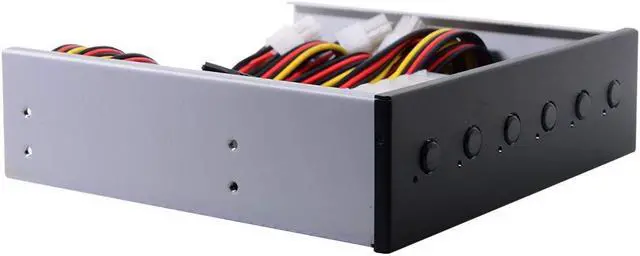 Alt view image 2 of 5 - Xiwai 6 Hard Disk Control System Intelligent Control Management System HDD SSD Power Switch with 5.25 CD-ROM Bay