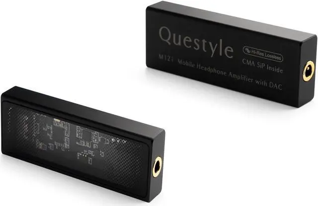 Main image of Questyle M12i HiFi Headphone Amplifier [MFi Certified] Portable USB DAC Lossless Mini Audio Amps Supports PCM 768kHz/DSD512 with 3.5mm Outputs High Resolution for Smartphones/PC/Laptops