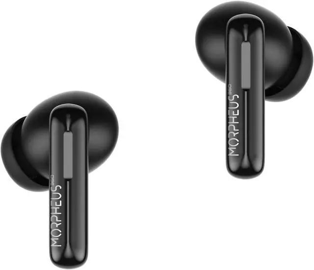 Main image of Morpheus 360 Nemesis ANC Wireless Noise Canceling Headphones TW2750B, Bluetooth in Ear Earphones, Magnetic Charging Case, 30H Playtime, Pure Black