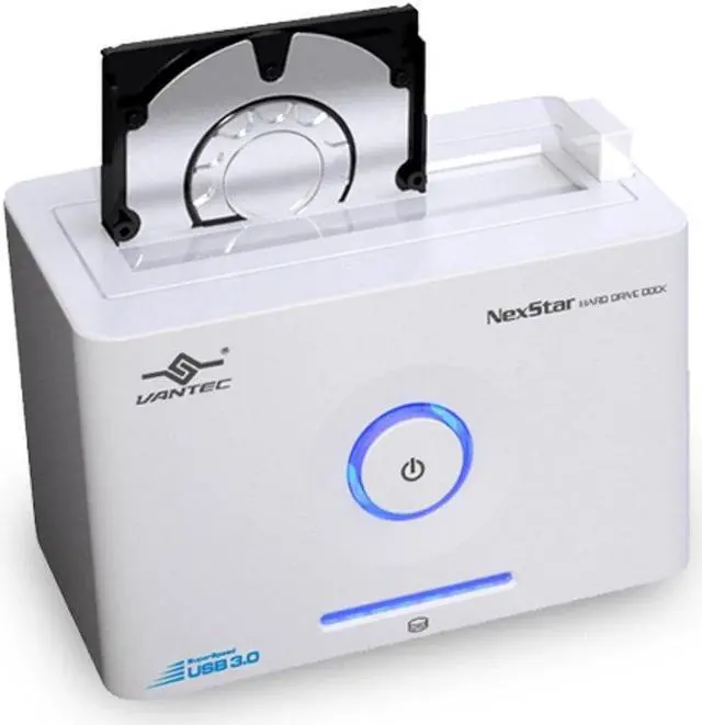 Alt view image 2 of 3 - Vantec 2.5?/3.5? SATA to USB 3.0 SuperSpeed Hard Drive Dock