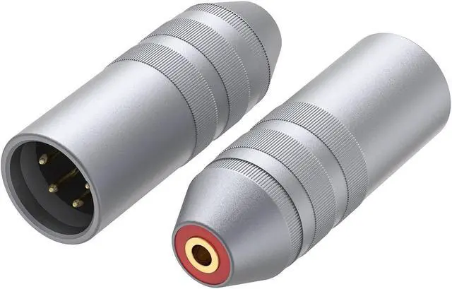 Alt view image 2 of 5 - Geekria XLR 4Pin to 3.5mm Balanced Audio Adapter, Aluminum Alloy & Pure Copper, Sound Transmission, Compatible with Sony, Shure, ATH Devices, for Audio Enthusiasts