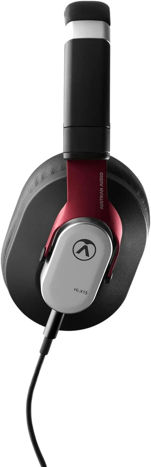 Alt view image 4 of 5 - Austrian Audio HI-X15, Closed-Back, Over-Ear Headphones with High Excursion 44mm Drivers, Detachable 1.4M cable with 3.5mm, TRS Plug