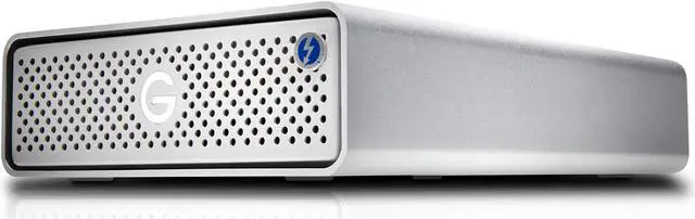 Alt view image 5 of 5 - G-Technology 4TB G-DRIVE with Thunderbolt 3 and USB-C Desktop External Hard Drive, Silver - 0G05363-1
