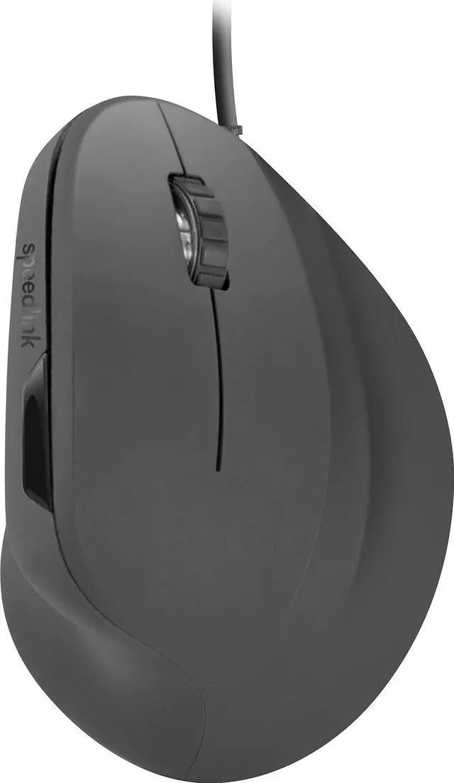 Alt view image 3 of 5 - Speedlink PIAVO Ergonomic Vertical Mouse - Ergonomic - 800 to 2400 DPI, Black