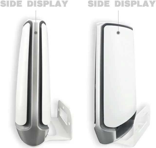 Alt view image 5 of 5 - Orbi WiFi 6 Wall Mount, Sturdy Metal Made Stand Holder Bracket Compatible with Orbi Mesh WiFi 6 System RBK850 RBK851 RBK852 RBK853, RBRE963(2pcs)