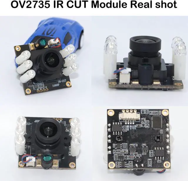 Alt view image 3 of 5 - BUBCOS Night Vision 2mp IR-Cut Camera Module, 1080p Full Hd USB Camera for Computer, Auto Switch Day and Night Widy Dynamic Hd Webcam Board with Windows, Linux, Android and Mac Os