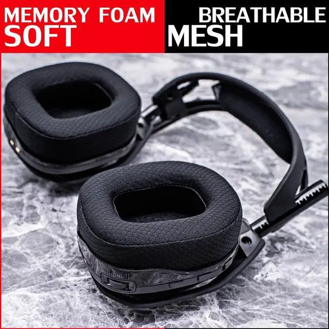 Alt view image 4 of 5 - A50 GEN 4 MOD KIT Breathable Mesh Ear Pads for Astro A50 GEN 4 Headset I with Headband by DIMOST - NOT FIT GEN 3