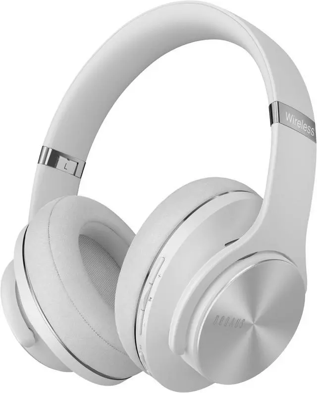 Main image of DOQAUS Bluetooth Headphones Over Ear, 90H Playtime Wireless, 3 EQ Modes, HiFi Audio & Deep Bass, ENC Noise Isolating Mic, Soft Earpads for Phone/PC