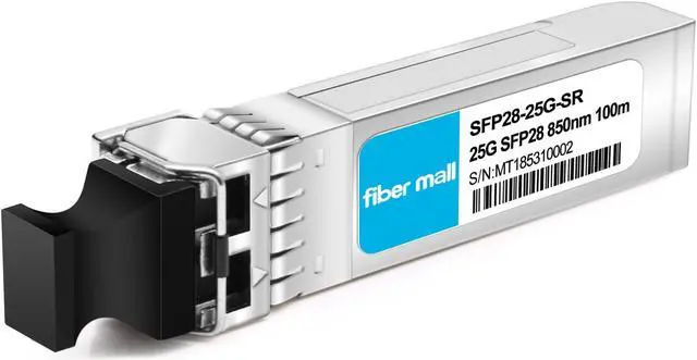 Alt view image 3 of 5 - 25G SFP28 SR for Mellanox MMA2P00-AS 25GBASE-SR SFP28 850nm 100m DOM LC MMF Optical Transceiver Module