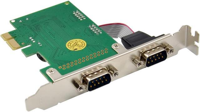 Alt view image 5 of 5 - DriverGenius 2-Port PCI Express PCIe RS232 Serial Host Controller Adapter Card - PCIe to Serial DB9 Compatiable with Windows & Linux