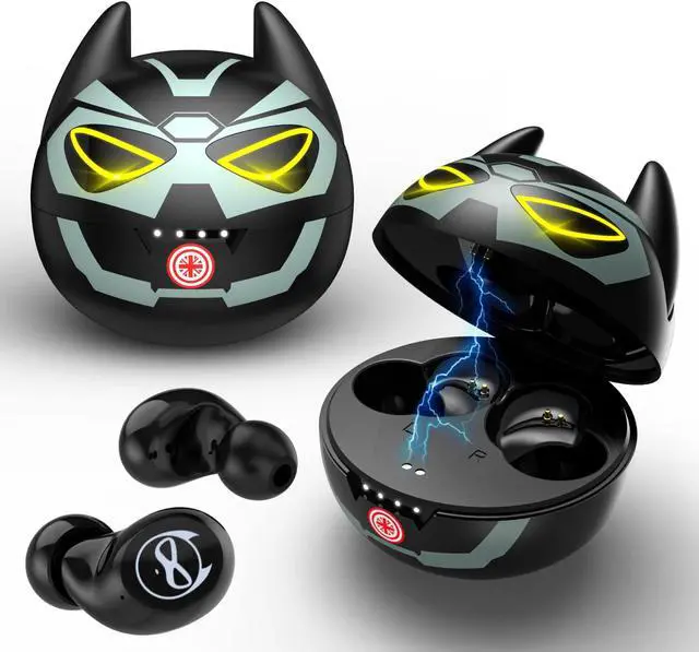 Main image of Instiwitt Robot Earphones, True Wireless Bluetooth Earphones with Noise Reduction and Waterproofing, Suitable for Both Adults and Children, with a Continuous Usage time of 40 Hours.