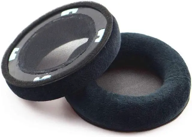 Alt view image 3 of 3 - Velour Cushion Ear Pads Replacement for AKG K701 K702 Q701 Q702 K601 k612 K518 k712 pro Headphone Earmuff earpads Cup Pillow Cover (Black)