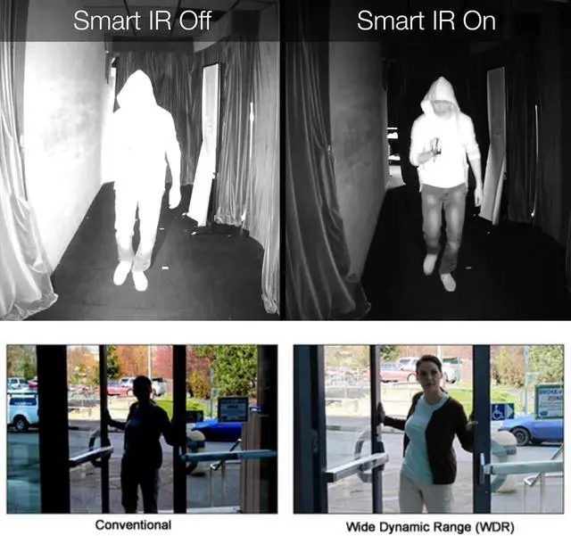 Alt view image 5 of 5 - 1101AV 1080P True Full-HD Security Dome Camera 4in1(HD-TVI, AHD, CVI, CVBS) 2.8mm Fixed Lens 2.4 Megapixel STARVIS IR Indoor Outdoor Camera DayNight HomeOffice 12VDC (Charcoal)