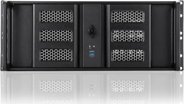 Alt view image 3 of 5 - rackchoice 4U Chassis with 5 Bay hotswap HDD cage