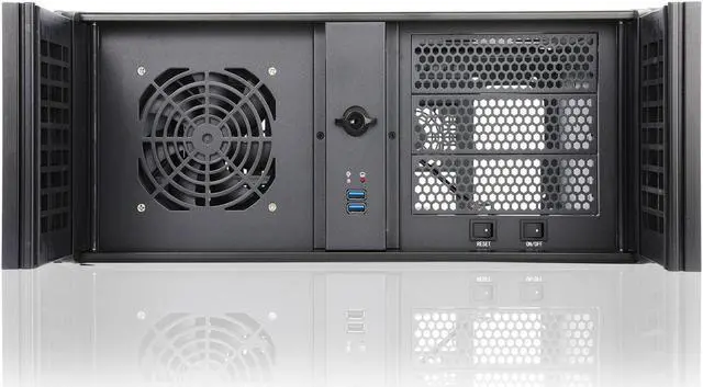 Alt view image 4 of 5 - rackchoice 4U Chassis with 5 Bay hotswap HDD cage