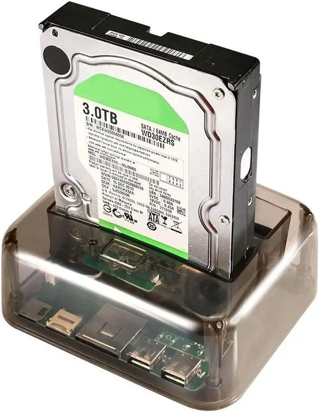 Alt view image 2 of 4 - RIWPKFH HDD Docking Station USB 3.0 to SATA IDE Case for Hard Drive 2.5 3.5 Inch SSD HDD Enclosure Hard Disk Docking Station