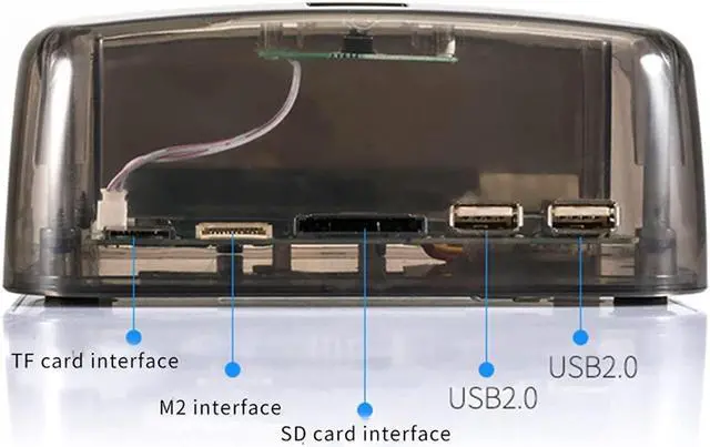 Alt view image 3 of 4 - RIWPKFH HDD Docking Station USB 3.0 to SATA IDE Case for Hard Drive 2.5 3.5 Inch SSD HDD Enclosure Hard Disk Docking Station
