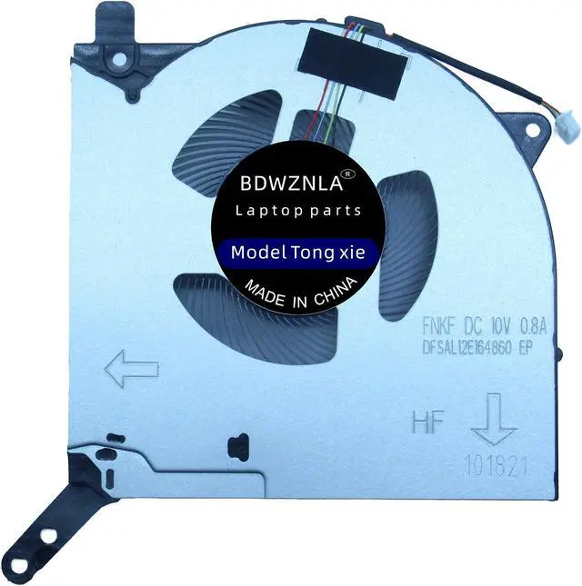 Alt view image 3 of 5 - BDWZNLA New CPU and GPU Cooling Fan for Lenov-o Legion R9000P Y9000P 2021H 16-inch DC10V Series Gaming Notebook 5H40S20280 5H40S20277 FNKD DFSAL12E064860 FNKF DFSAL12E164860