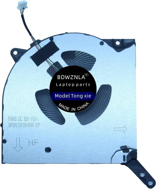 Alt view image 4 of 5 - BDWZNLA New CPU and GPU Cooling Fan for Lenov-o Legion R9000P Y9000P 2021H 16-inch DC10V Series Gaming Notebook 5H40S20280 5H40S20277 FNKD DFSAL12E064860 FNKF DFSAL12E164860