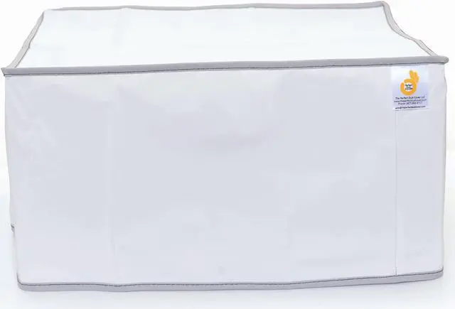 Main image of The Perfect Dust Cover LLC White Vinyl Cover Compatible with M283fdw, HP Laserjet Pro M283cdw and HP Laserjet Pro M281fdw Color Printers, Anti Static and Waterproof by Perfect Dust Cover