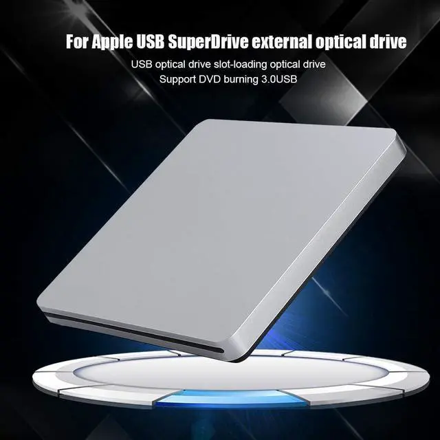 Alt view image 3 of 5 - Wendry USB Ultra Slim External DVD Drive USB 3.0 Data External Slot-Load DVD CD Driver Compatible for System/System