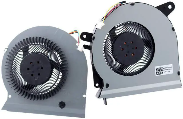 Alt view image 2 of 4 - Deal4GO CPU Cooling Fan DFS2013126ROT FK07 w/GPU Fan DFS2013126QOT FK06 for ASUS ROG Strix GL503 GL503V GL503VS GL503VM GL503VS-DH74