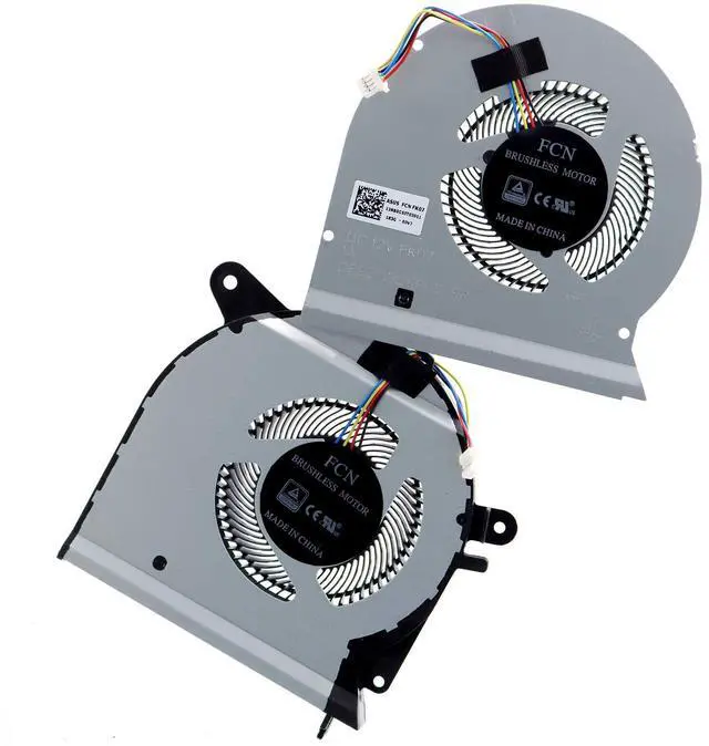 Alt view image 3 of 4 - Deal4GO CPU Cooling Fan DFS2013126ROT FK07 w/GPU Fan DFS2013126QOT FK06 for ASUS ROG Strix GL503 GL503V GL503VS GL503VM GL503VS-DH74