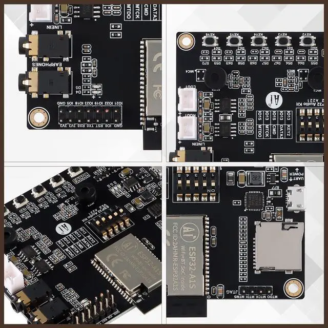 Alt view image 3 of 5 - EC Buying ESP32-Audio-Kit Audio Development Board, ESP32-A1S Audio Development Board Module, WiFi+Bluetooth Module, ESP32 Serial Port to WiFi ESP32 Audio Kit/ESP32 Ethernet