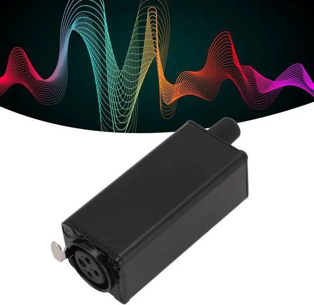 Alt view image 4 of 5 - FOSA Earphone Headphone Amps, Volume Control Monitor System Amplifier with XLR Input Locking Socket 3.5mm Stereo Jack Waist Clip for Drummer Keyboardist Home Theater
