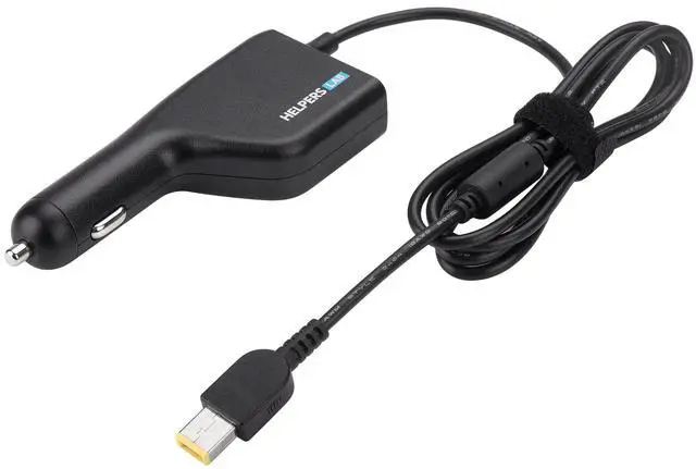 Main image of Helpers lab 45W Car Charger Adapter Battery Charger for Lenovo Ideapad Yoga Helix Edge Thinkpad X1 Carbon Essential 20V 2.25A