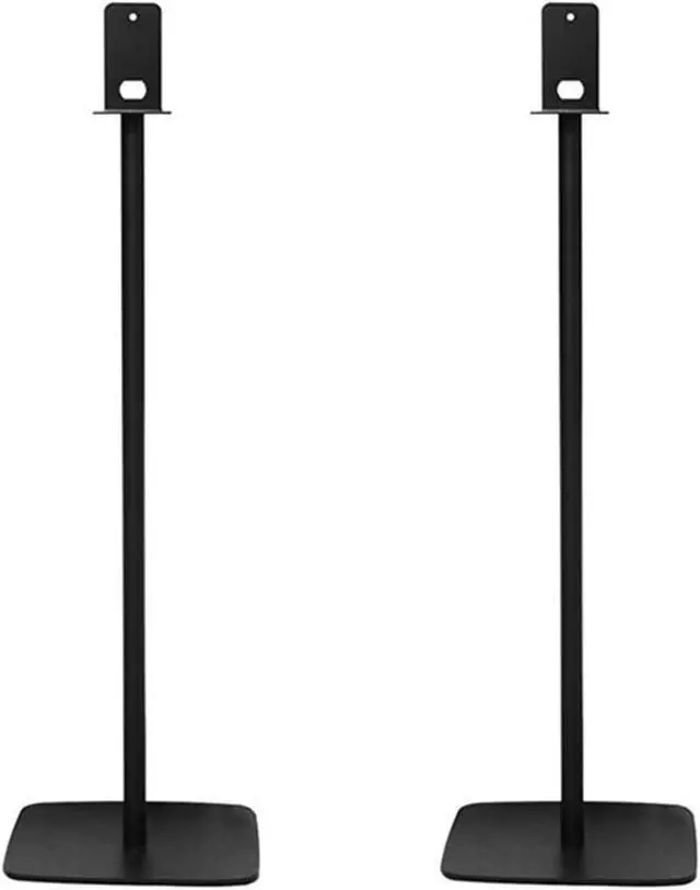 Alt view image 3 of 5 - HUAYUWA 1 Pair Black Speaker Stand for Sony SA-RS3S Wireless Rear Speakers Floor Stand, Perfect Stand Setup for Easy and Secure Mounting (Bracket only)