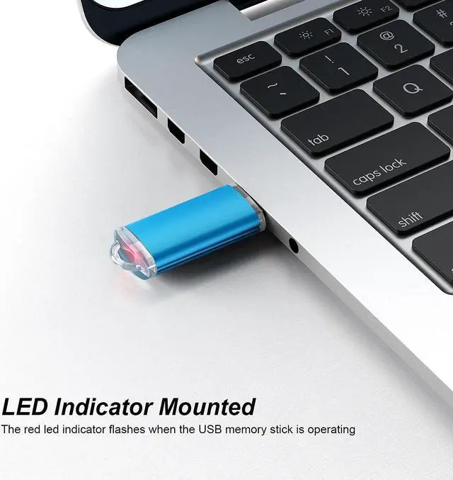 Alt view image 3 of 5 - 4GB USB Flash Drive 10 Pack Easy-Storage Memory Stick K&ZZ Thumb Drives Gig Stick USB2.0 Pen Drive for Fold Digital Data Storage, Zip Drive, Jump Drive, Flash Stick, Mixed Color