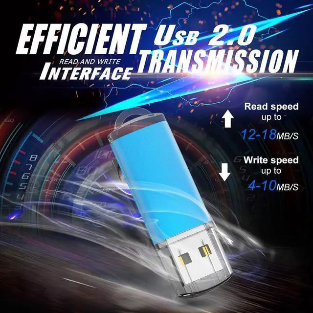 Alt view image 5 of 5 - 4GB USB Flash Drive 10 Pack Easy-Storage Memory Stick K&ZZ Thumb Drives Gig Stick USB2.0 Pen Drive for Fold Digital Data Storage, Zip Drive, Jump Drive, Flash Stick, Mixed Color