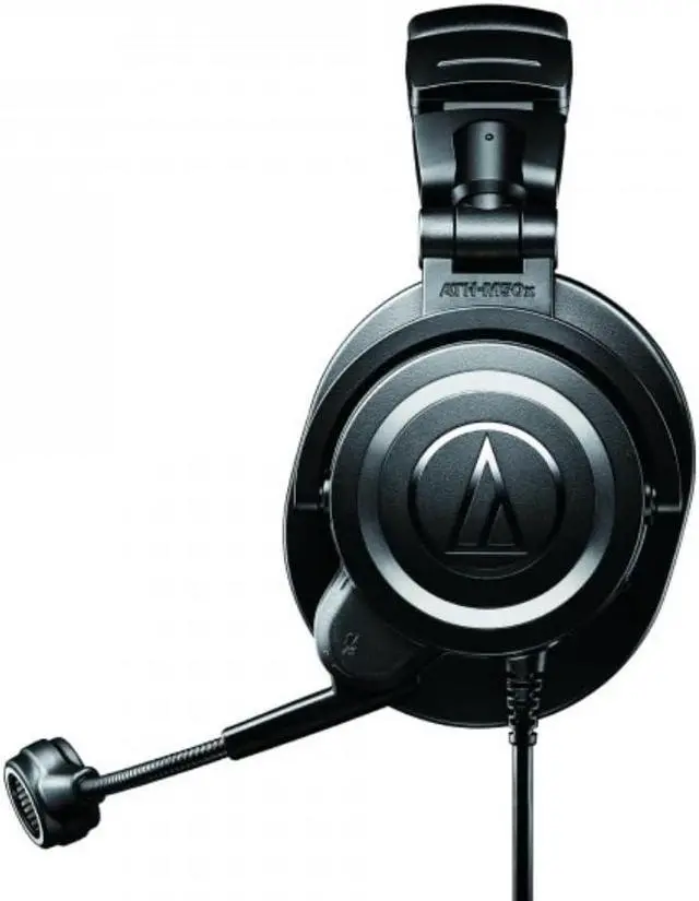 Alt view image 2 of 5 - Audio Technica ATH-M50X STS-USB StreamSet USB Streaming Headset Bundle with 3ft USB Extension Cable 3.0 and Instrument Polishing Cloth - Podcast Headphones, Streaming Headset with Mic