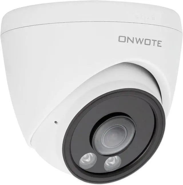 Main image of ONWOTE 156° Ultra Wide View Angle 6MP PoE IP Security Camera Outdoor, AI Human Vehicle Detection, 3072 * 2048 6 Megapixels, 2.1mm Lens, Commercial Wired Camera for Business, Add-on to PoE NVR System