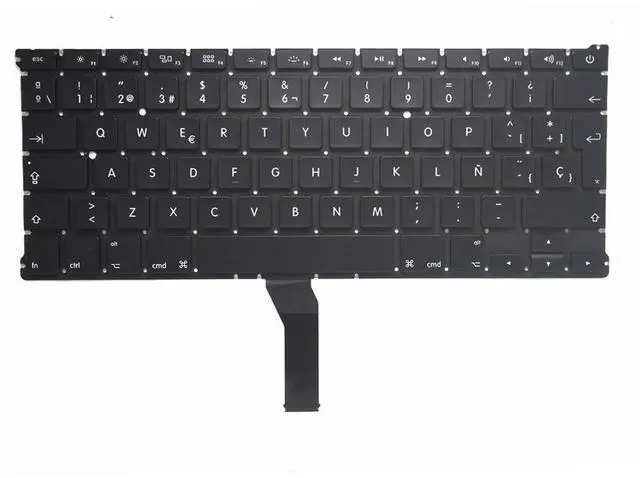 Alt view image 3 of 5 - Padarsey Spanish ESPAÑOL Backlight Backlit Keyboard with 80 PCE Screws Compatible for MacBook Air 13-Inch A1369 A1466 2011 2012 2013 2014 2015