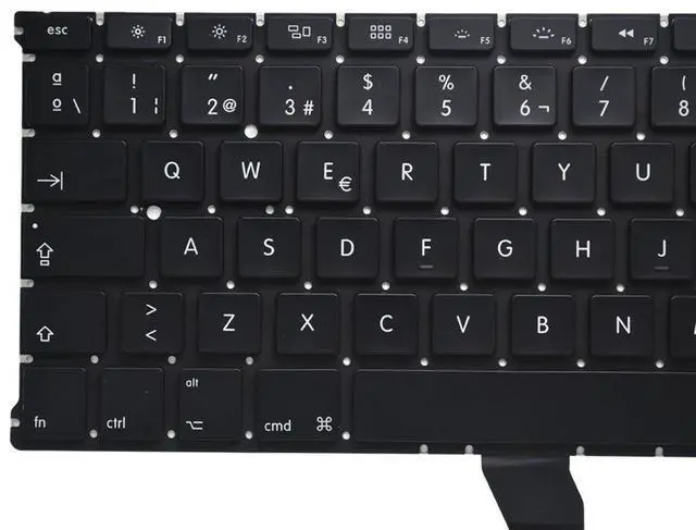 Alt view image 4 of 5 - Padarsey Spanish ESPAÑOL Backlight Backlit Keyboard with 80 PCE Screws Compatible for MacBook Air 13-Inch A1369 A1466 2011 2012 2013 2014 2015