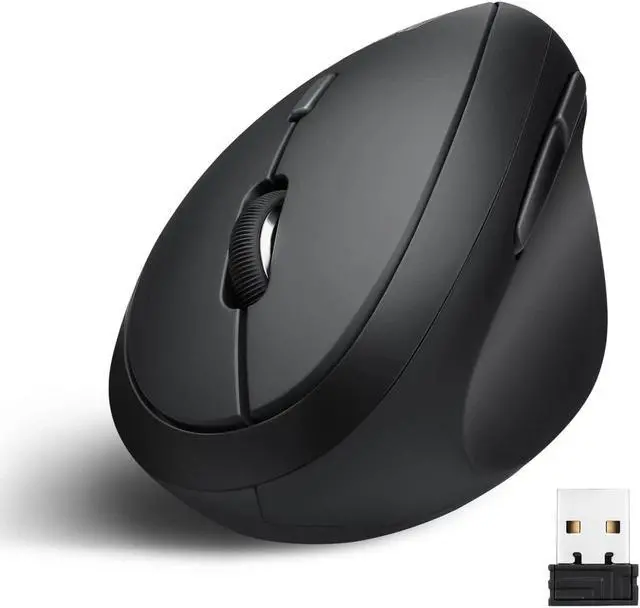 Main image of Perixx PERIMICE-719 Right-Handed Wireless Mini Vertical Mouse, 3 Level DPI
