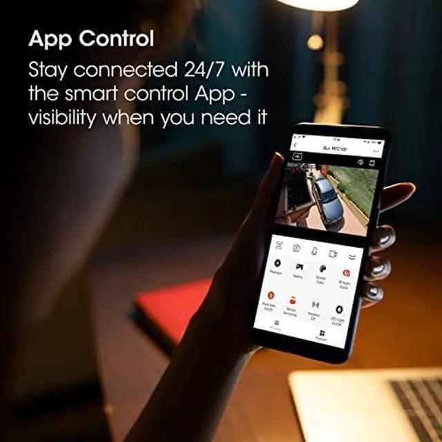 Alt view image 5 of 5 - Philex Security Light Motion Outdoor, Motion Sensor, 1700 Lumen Floodlight, WiFi Camera with App Control, IP65 Weatherproof with 3 Zone Intruder Detection, 210° Field of Vision