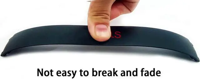 Alt view image 3 of 5 - QKSOTY Studio 3.0/2.0 Wireless Headband Replacement Parts & Repair Kit - Black/Red