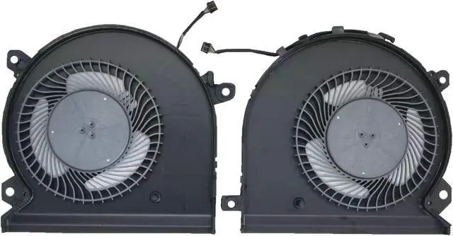 Alt view image 2 of 2 - QUETTERLEE Replacement New Laptop CPU + GPU Cooling Fan for HP Elitebook 1050 G1 1050G1 HSN-Q11C Series L30938-001 NS85C00-17L24 NS85C00-17L25 BAPA0807R5H-Y004/Y005 DC5V 0.5A Fan