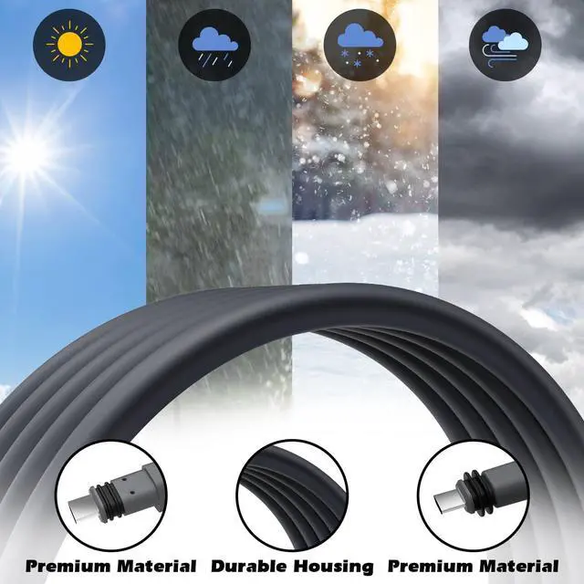 Alt view image 5 of 5 - SPIDERCAMP 75FT Starlink Cable - Waterproof Starlink Internet Kit, Supports 1200M Protocol Extension Cable