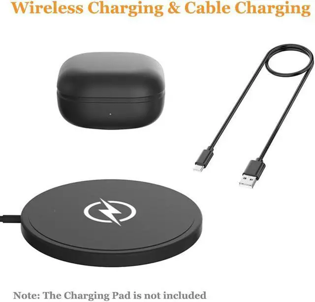 Alt view image 3 of 5 - Charging Case for Galaxy Buds 2, Replacement Charger Station Cradle Charge Box with USB-C Cable Cord for Samaung Galaxy Buds 2 SM-R177