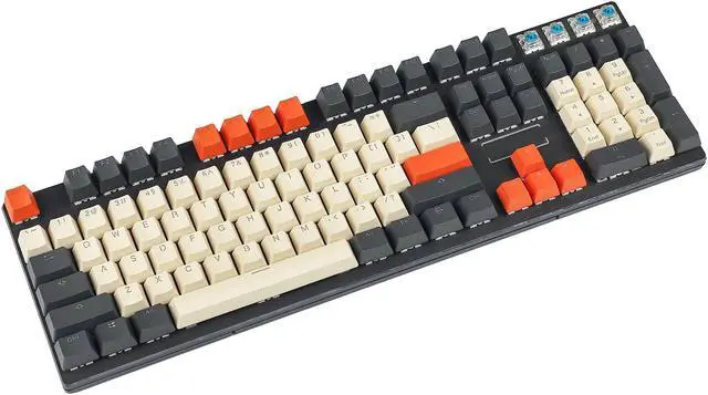Alt view image 5 of 5 - Carbon Miami PBT Double Shot Shine Through ANSI Backlit Keycaps for MX Mechanical Keyboard Melody 96 KBD75 68 61 87 104 Keychron(Only Keycap) (Carbon)
